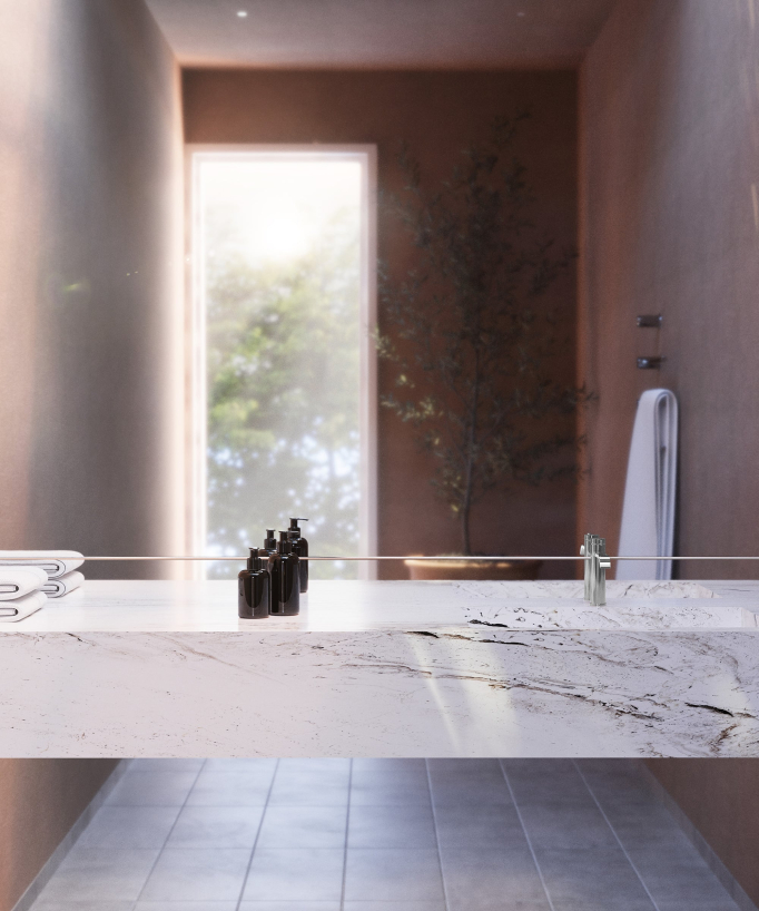 Mitigeur de lavabo Chromé - Fiumina
