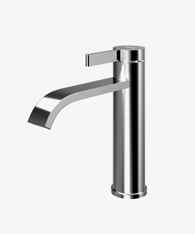Mitigeur de lavabo Chromé - Fiumina