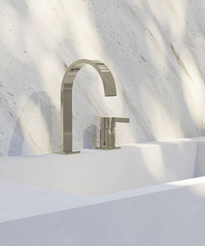 Mitigeur de lavabo 2 trous  Champagne - Fiumina