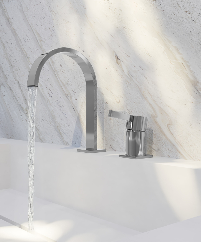Mitigeur de lavabo 2 trous - Fiumina