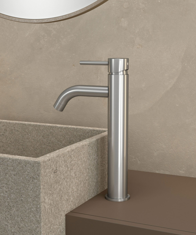 Mitigeur vasque Nickel brossé - Corbeau