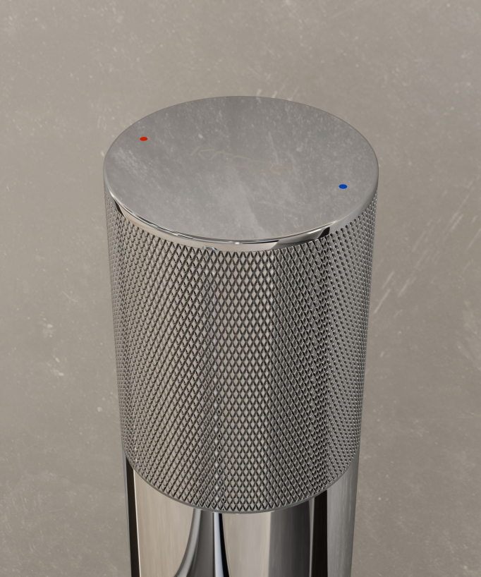 Mitigeur lavabo design Chromé - Leros