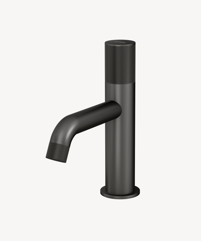 Mitigeur lavabo design Gun métal - Leros