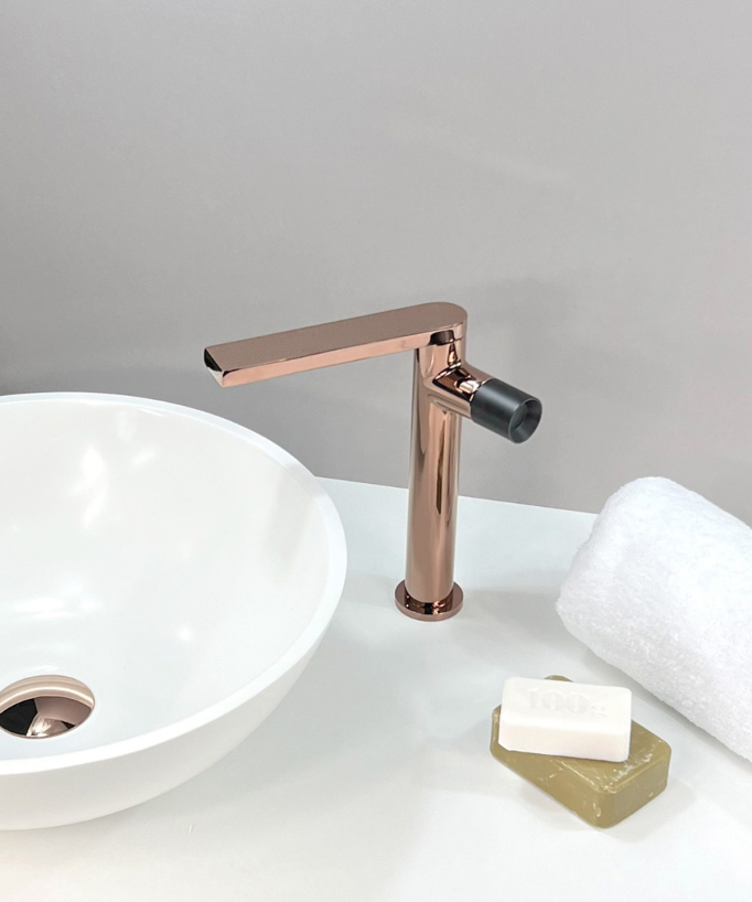 Mitigeur vasque Or rose - Syrma