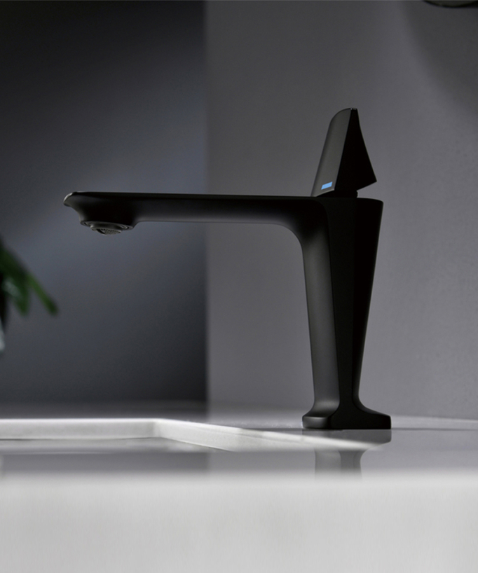 Mitigeur lavabo en laiton Noir - Tureis