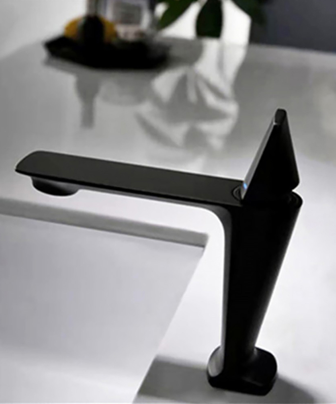 Mitigeur lavabo en laiton Noir - Tureis
