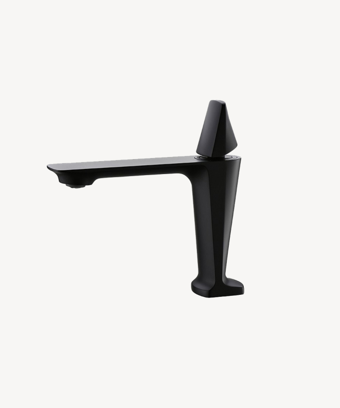 Mitigeur lavabo en laiton Noir - Tureis