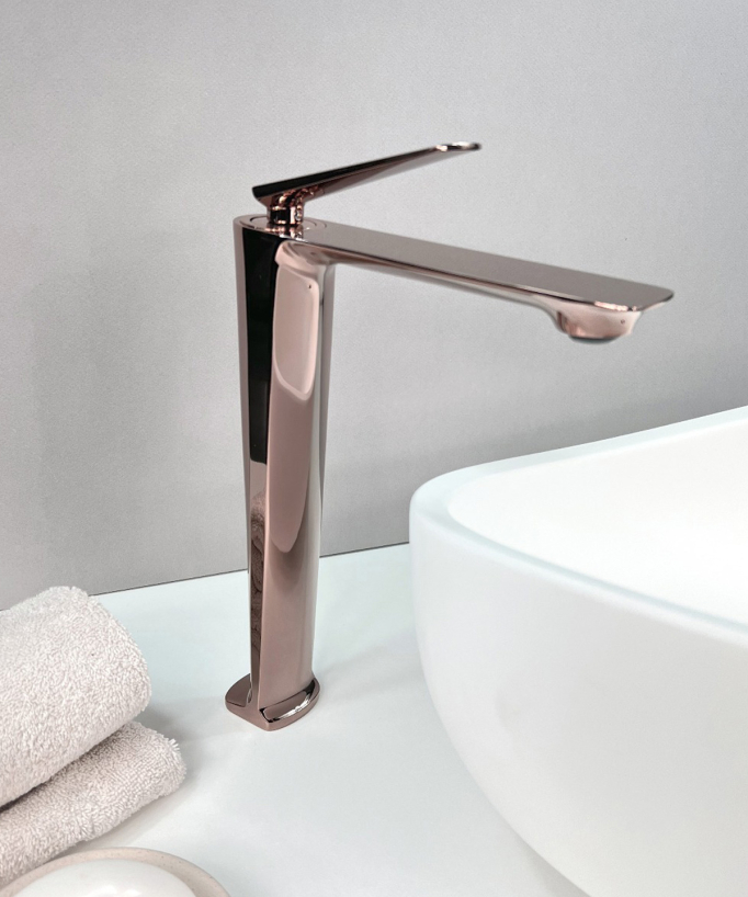 Mitigeur vasque Or rose - Tureis