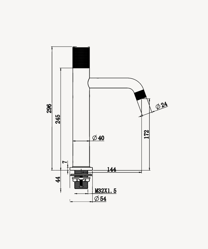 Robinet mitigeur vasque - Leros