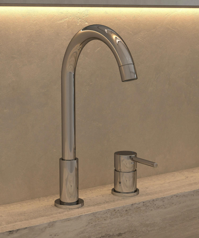 Mitigeur de lavabo 2 trous - Corbeau