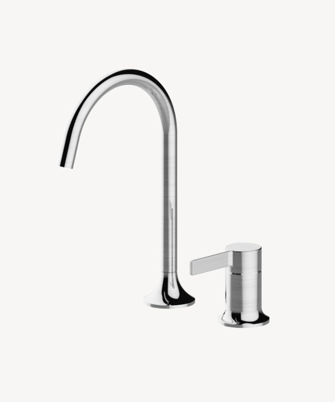 Mitigeur lavabo 2 trous à poser