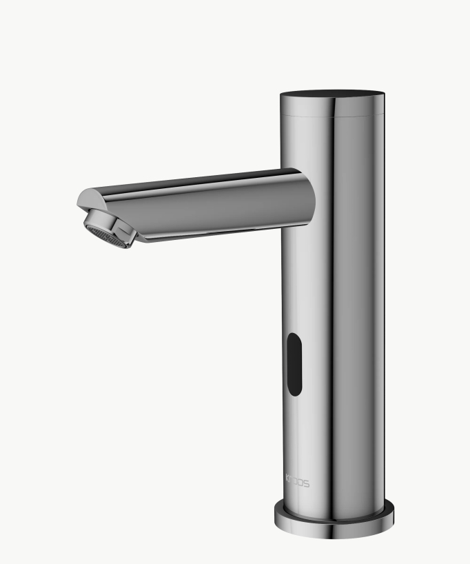 Robinet lavabo automatique moderne, eau froide - Corbeau