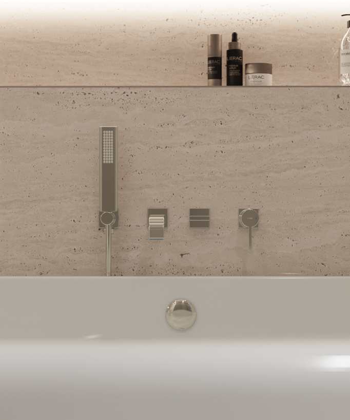 Mitigeur de bain à encastrer - Fiumina
