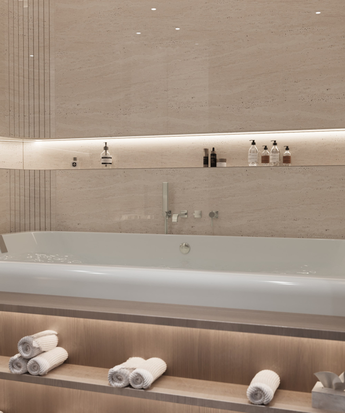 Mitigeur de bain à encastrer - Fiumina