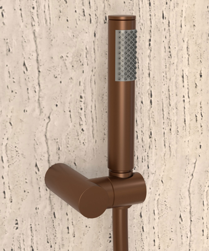 Mitigeur thermostatique de douche mural - Corbeau