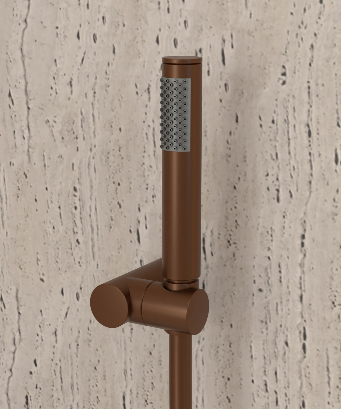 Mitigeur thermostatique de baignoire mural - Corbeau