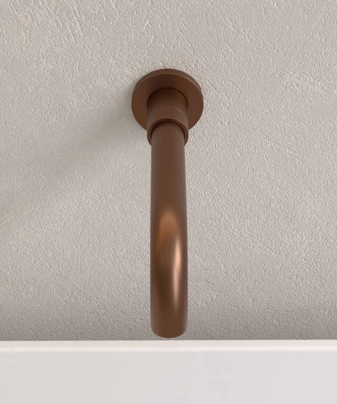 Mitigeur thermostatique de baignoire à encastrer - Corbeau