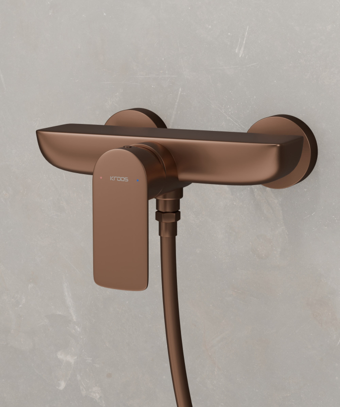 Mitigeur de douche mural Nunki