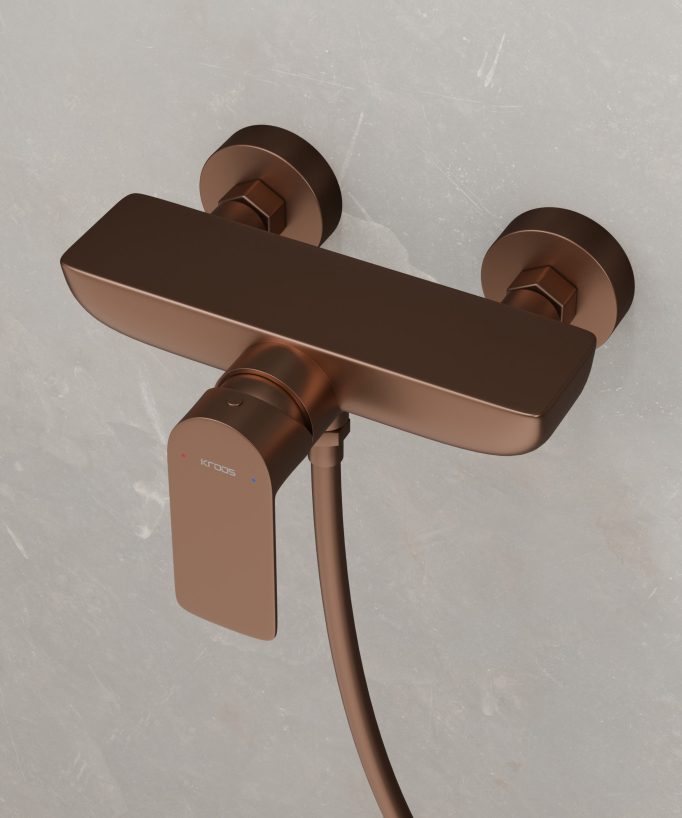 Mitigeur de douche mural Nunki