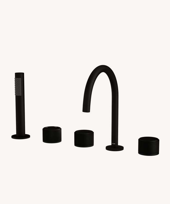 Mélangeur de baignoire sur plage Noir - Leros