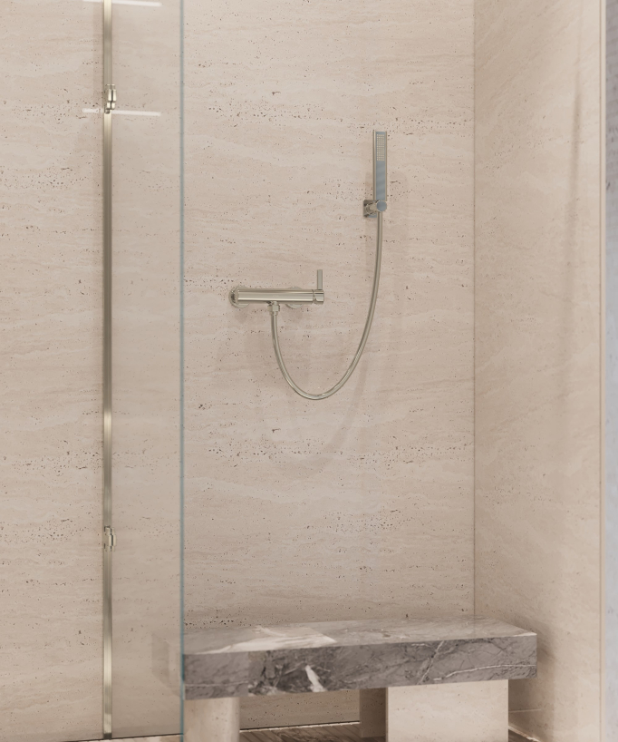 Mitigeur de douche mural - Fiumina