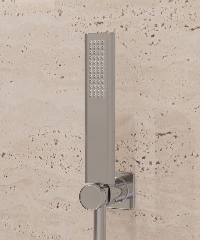 Mitigeur de douche mural Chromé - Fiumina