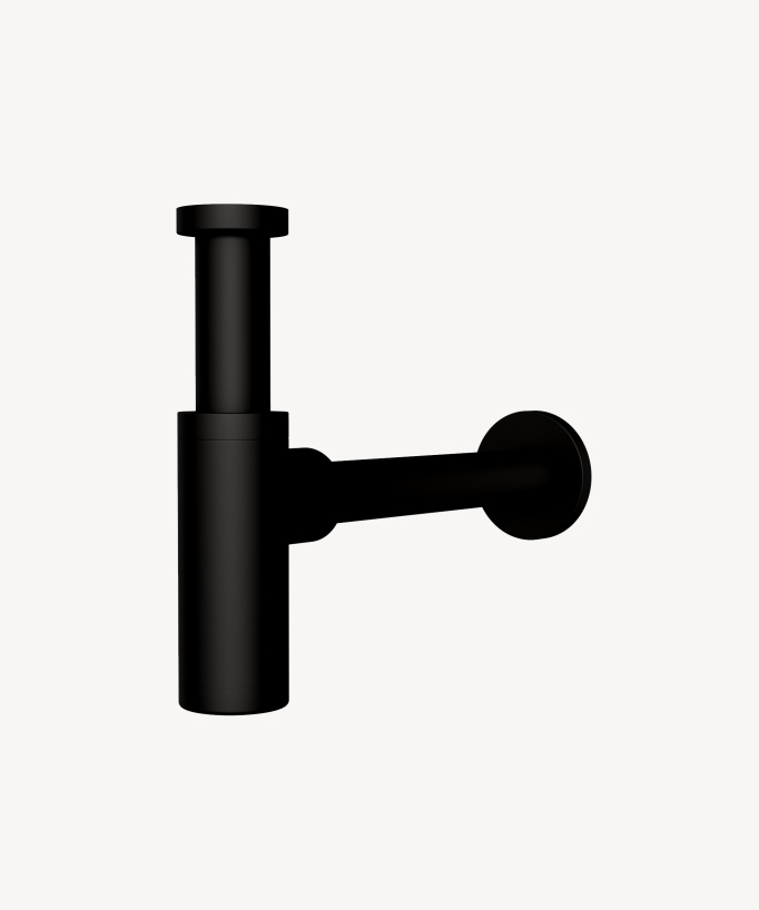 Siphon de lavabo - Noir