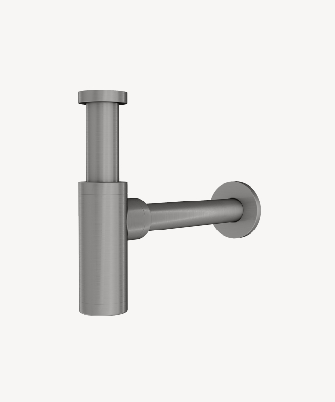 Siphon de lavabo - Nickel brossé