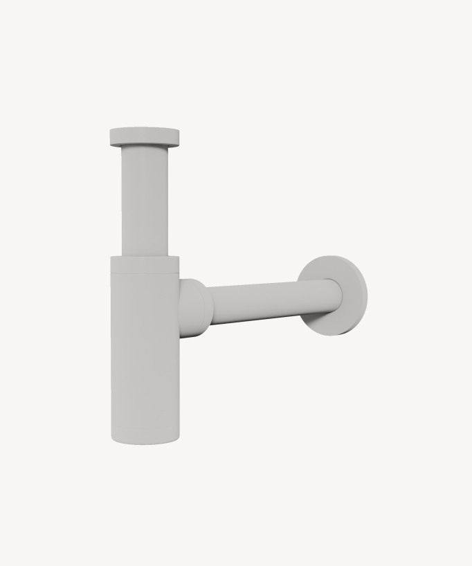 Siphon de lavabo - Blanc