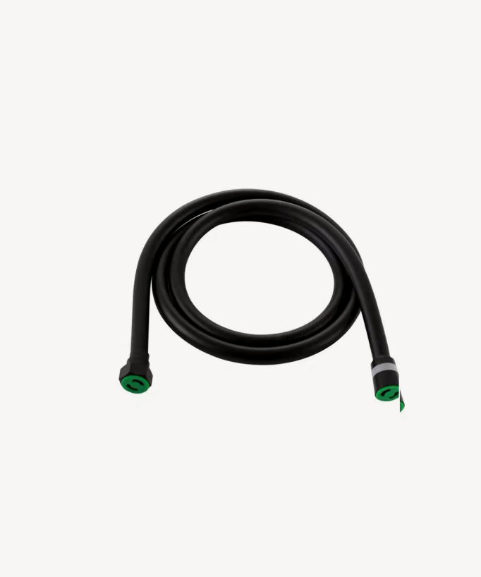 Flexible de douche en PVC - Noir