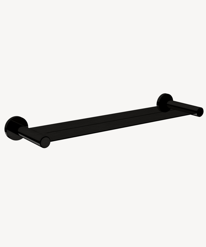 Etagère murale de salle de bain Noir - Corbeau