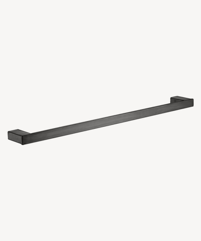 Porte serviettes simple Gun métal - Sirius