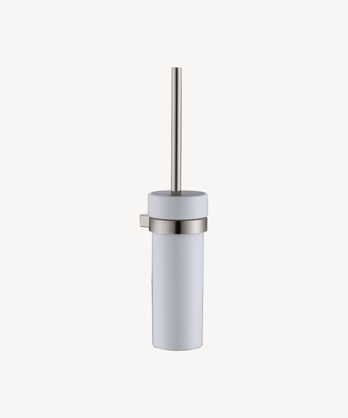 Porte-balai WC mural en inox - Sirius