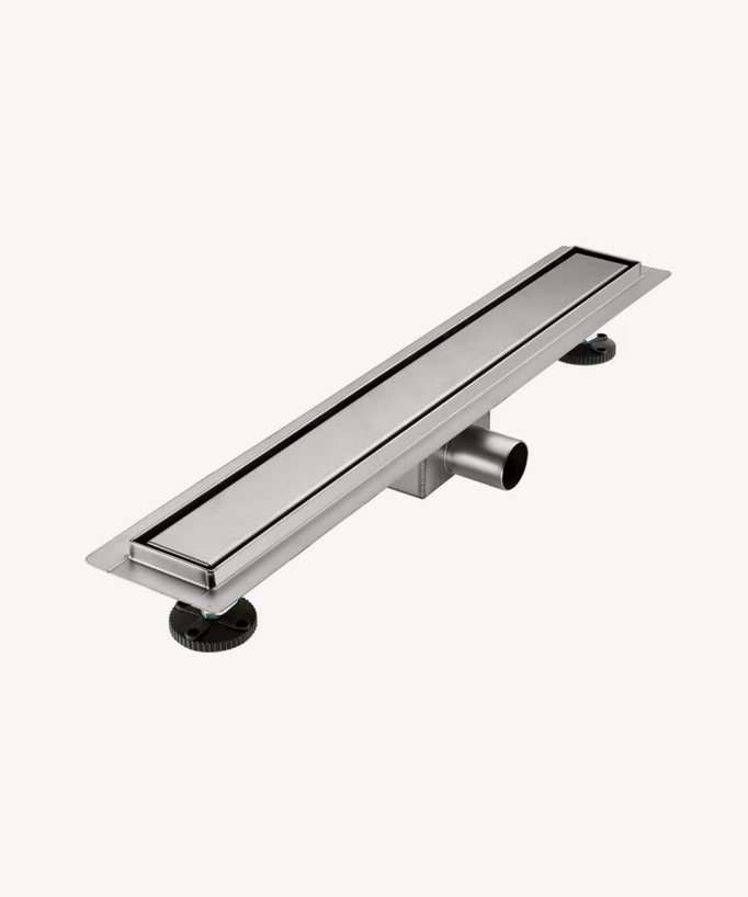 Caniveau de douche en inox - 1100 mm