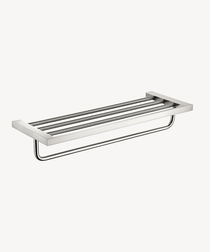 Rack porte serviettes mural Chromé - Sirius
