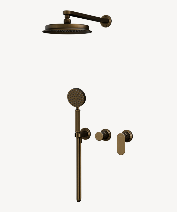 Colonne de douche mitigeur encastrable - Hera
