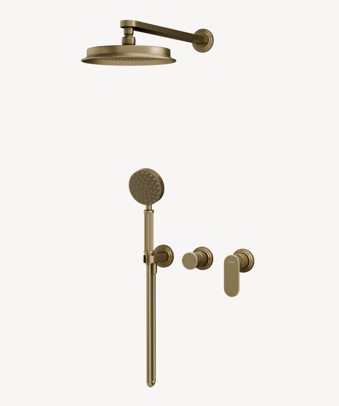 Colonne de douche mitigeur encastrable - Hera
