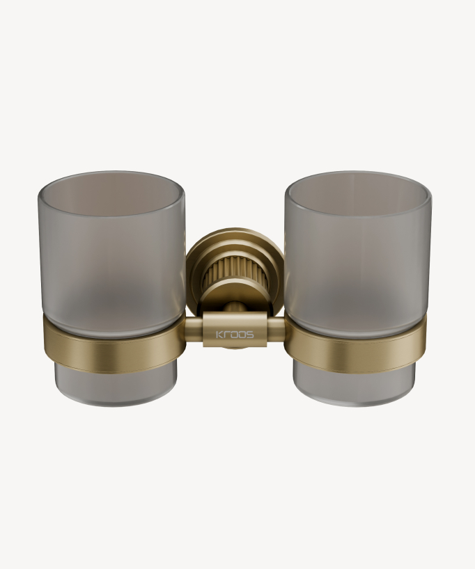 Porte double verre mural - Hera