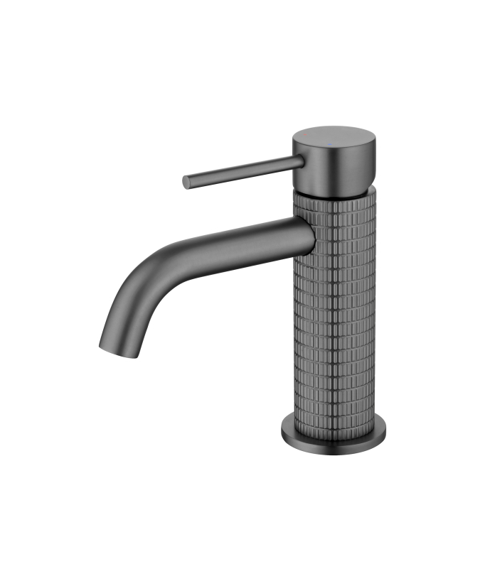 Mitigeur lavabo à poser Gun métal - Ischia