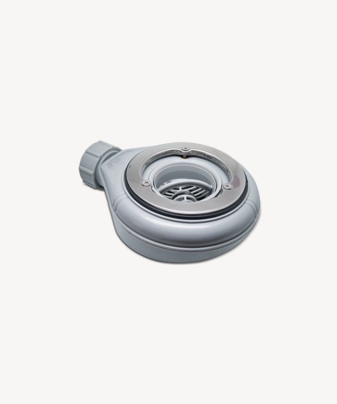Receveur de douche Empereur clair, finition Lisse Stone 3D, grille de couleur