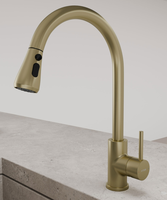 Robinet mitigeur de cuisine & douchette extractible