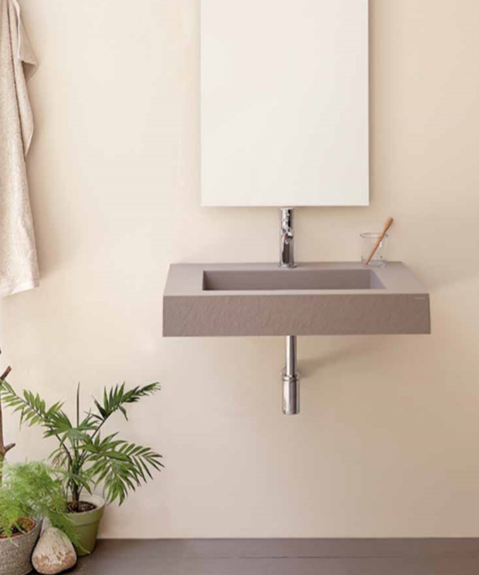 Lavabo simple suspendu Clever