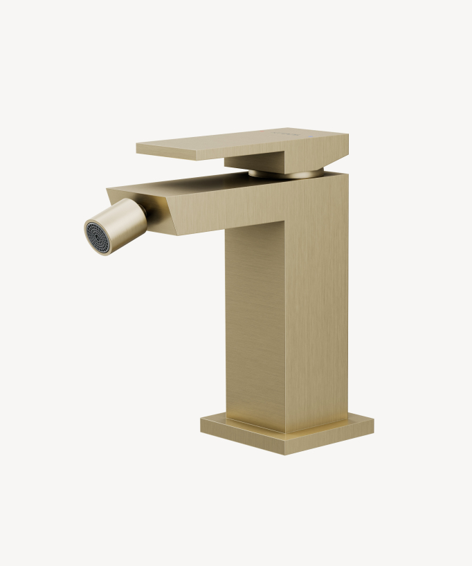 Mitigeur de bidet Doré brossé - Sirius