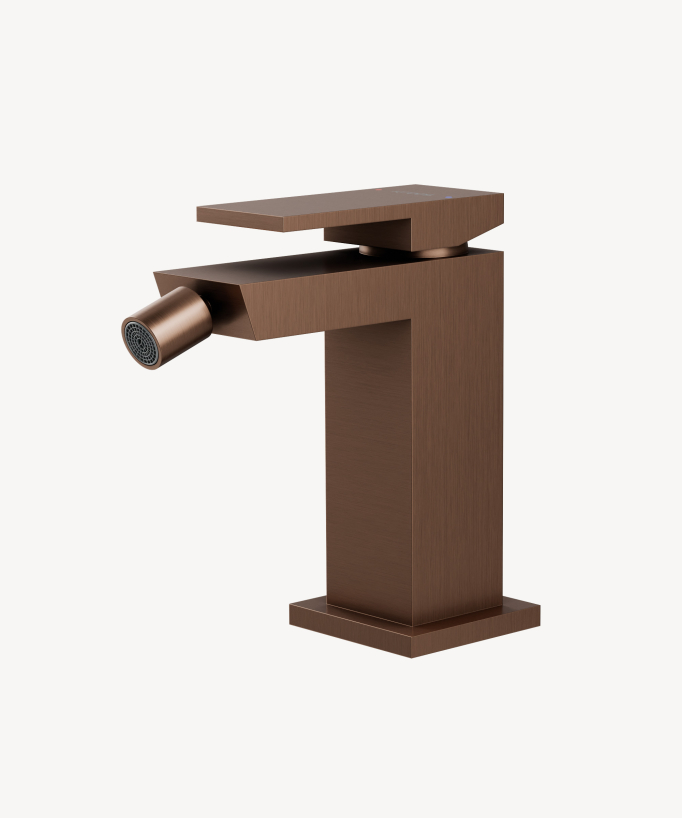Mitigeur de bidet Or rose brossé - Sirius