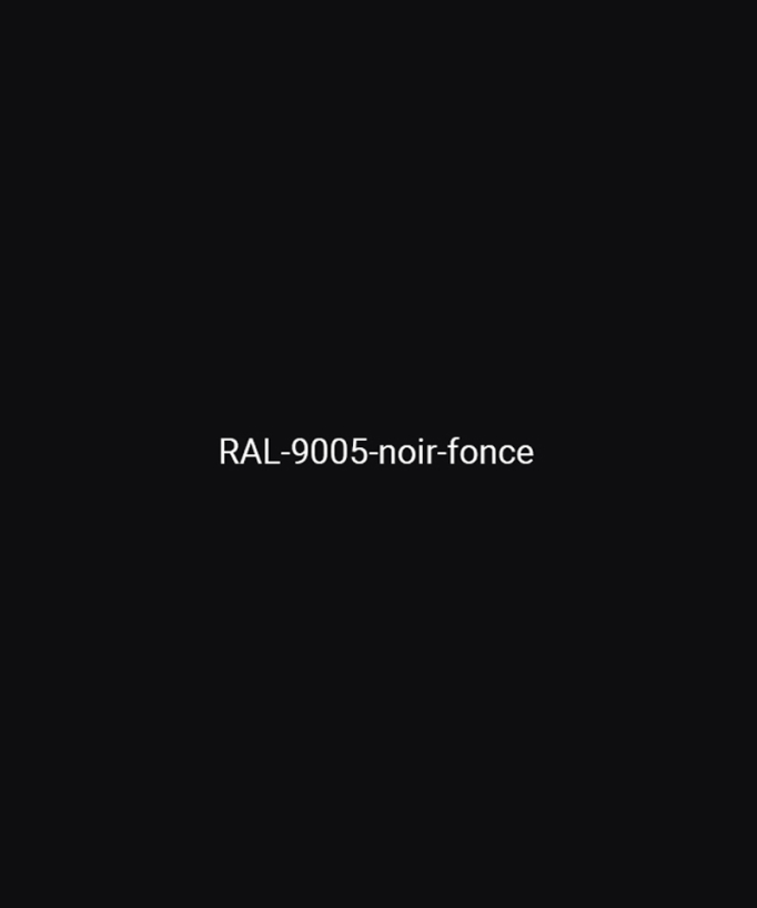 Receveur de douche Noir, Lisse Stone SIDE, grille de couleur