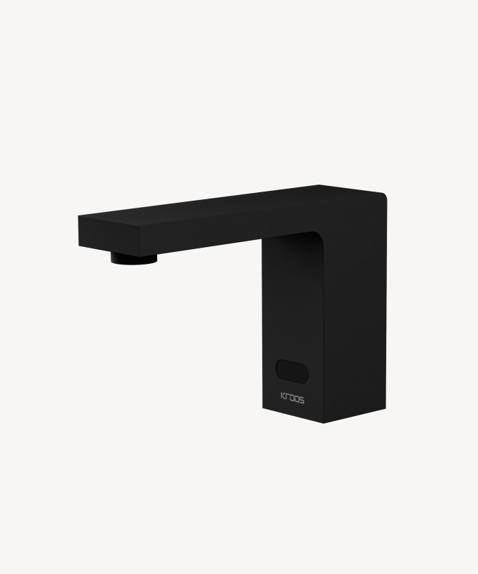 Robinet de lavabo automatique, eau froide Noir - Sirius
