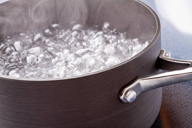 utiliser de leau bouillante