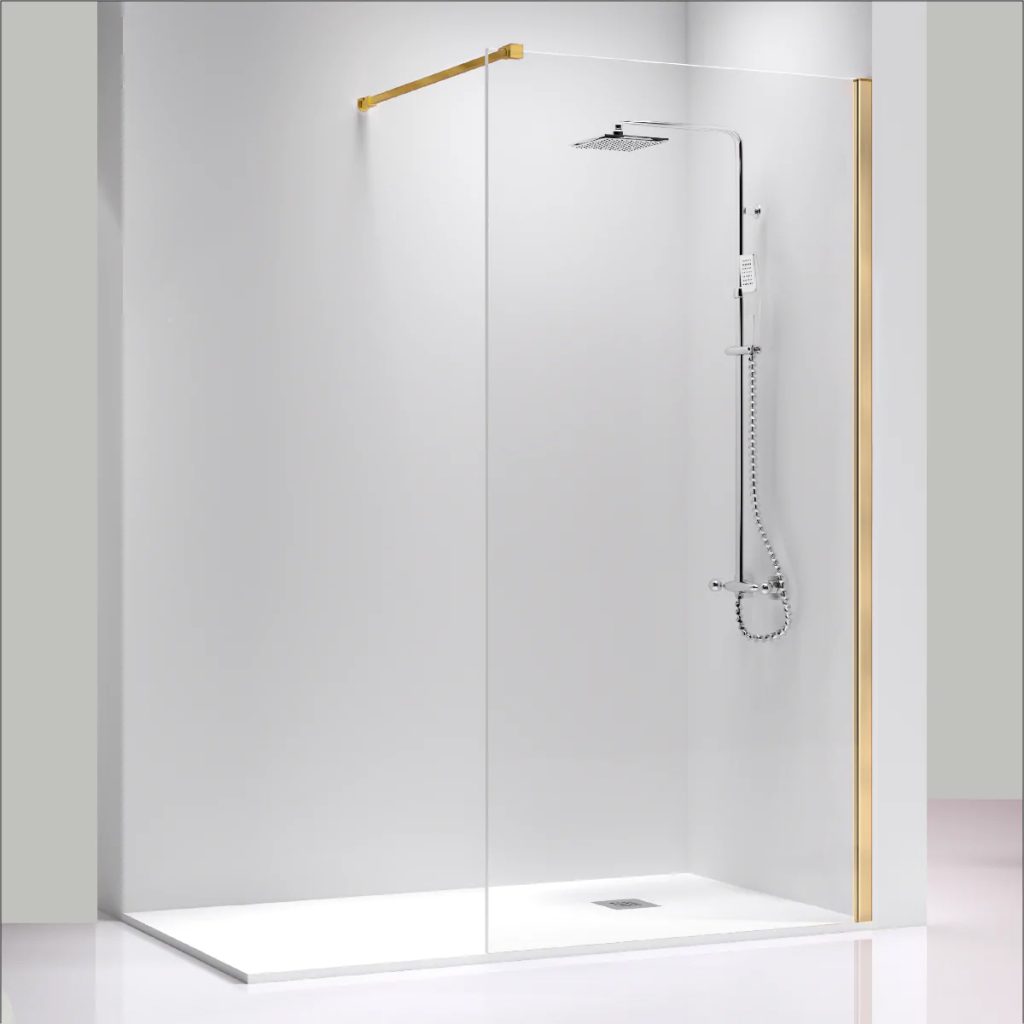 Une porte de douche esthétique et design
