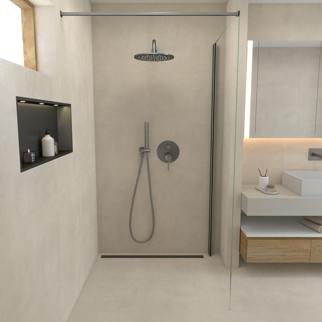 Étapes pour installer une colonne de douche encastrable
