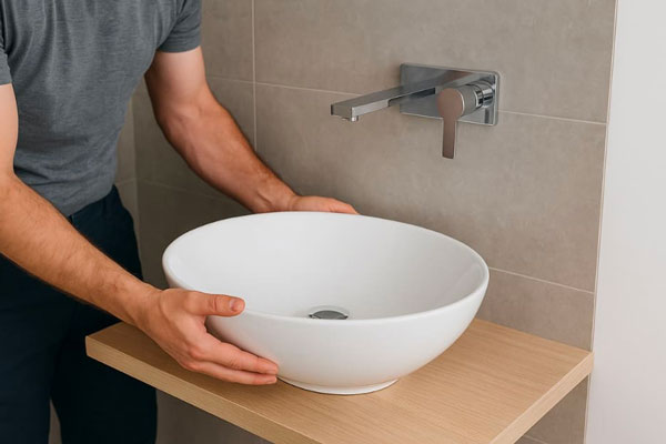 Comment enlever et installer une vasque ?